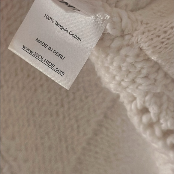 FOR LIVING IN: Peruvian Patchwork GrandamaCore Cardigan Ethical Item - Picture 4 of 13